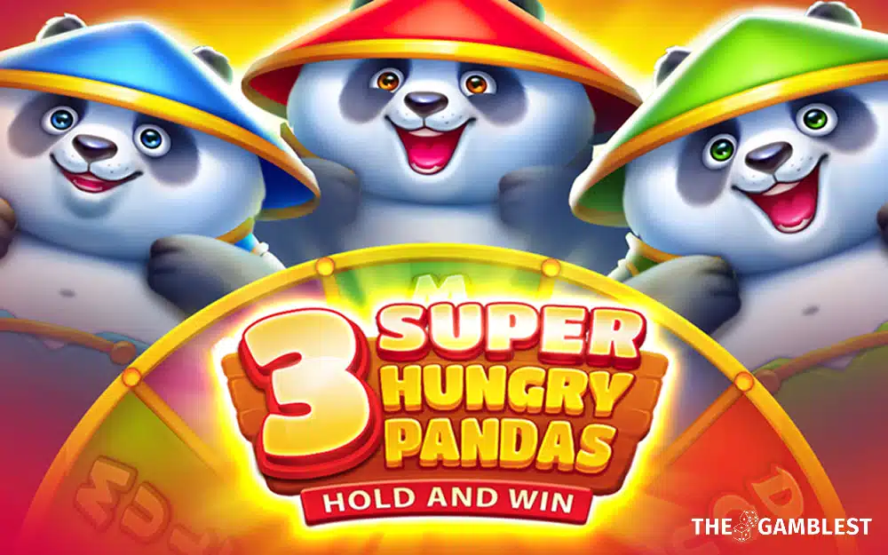 3 Super Hungry Pandas